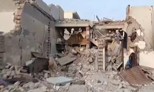 Operation Sindoor के तहत भारतीय हमले के बाद बहावलपुर में आतंक का गढ़ मलबे में तब्दील हो गया Operation Sindoor के तहत भारतीय हमले के बाद बहावलपुर में आतंक का गढ़ मलबे में तब्दील हो गया