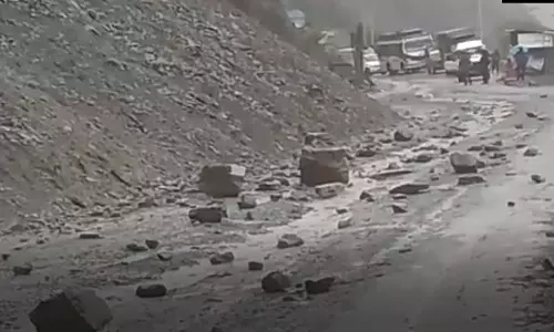 Ramban: भूस्खलन का कहर, रामबन में बंद हुआ जम्मू-कश्मीर हाईवे