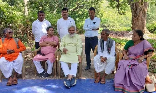 जलपुरुष राजेंद्र सिंह बैतरणी बनाओ यात्रा में शामिल हुए