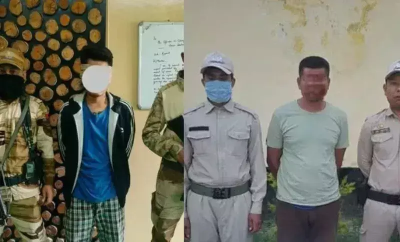 Manipur में जबरन वसूली के आरोप में दो केसीपी कार्यकर्ता गिरफ्तार Manipur में जबरन वसूली के आरोप में दो केसीपी कार्यकर्ता गिरफ्तार