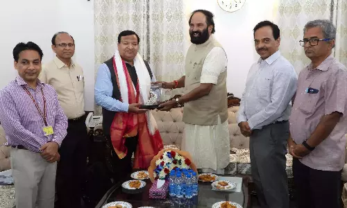 उत्तम ने CWC से पलामुरू, सम्मक्का-सरक्का के लिए पानी आवंटित करने का आग्रह किया उत्तम ने CWC से पलामुरू, सम्मक्का-सरक्का के लिए पानी आवंटित करने का आग्रह किया