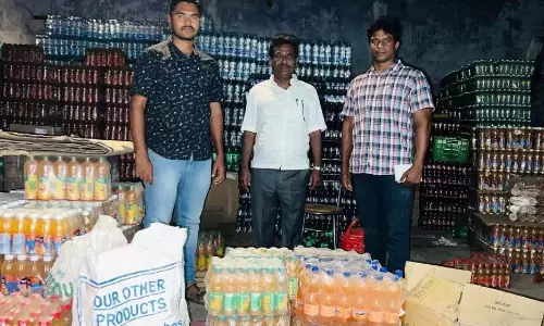 Warangal में नकली कोल्ड ड्रिंक्स जब्त