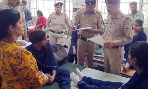 Mandi: पाँचवीं मंजिल से गिरी लोहे की रॉड, तीन छात्राएं घायल