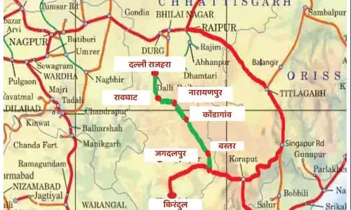 बस्तर को रेल से जोड़ने की ऐतिहासिक पहल को मिली मंजूरी