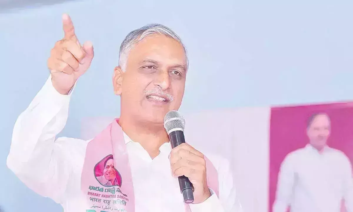 Telangana: हरीश ने धान खरीद में विफलता को लेकर रेवंत की आलोचना की