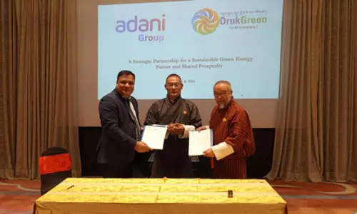 भूटान ने 5,000 मेगावाट हाइड्रोपावर परियोजनाओं के लिए अदाणी समूह के साथ किया एमओयू भूटान ने 5,000 मेगावाट हाइड्रोपावर परियोजनाओं के लिए अदाणी समूह के साथ किया एमओयू