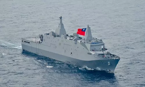 Taiwan ने अपने आस-पास चीनी गतिविधियों में वृद्धि देखी Taiwan ने अपने आस-पास चीनी गतिविधियों में वृद्धि देखी