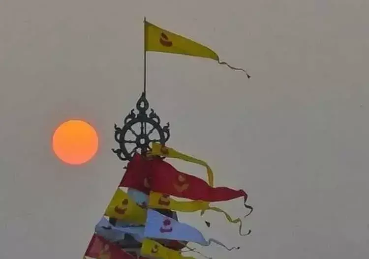Hooghly: महेश जगन्नाथ मंदिर में नील चक्र स्थापना से बढ़ेगा धार्मिक महत्व Hooghly: महेश जगन्नाथ मंदिर में नील चक्र स्थापना से बढ़ेगा धार्मिक महत्व