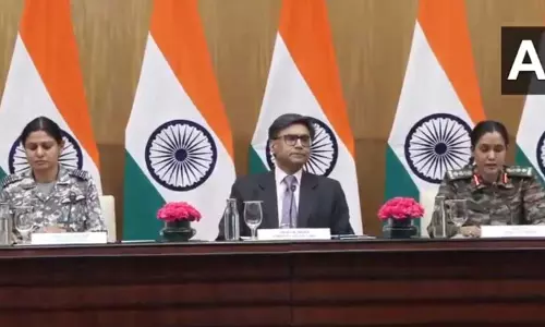 विदेश मंत्रालय की प्रेस कॉन्फ्रेंस, पाकिस्तान को लेकर कर्नल सोफिया कुरैशी ने बहुत बड़ी जानकारी दी विदेश मंत्रालय की प्रेस कॉन्फ्रेंस, पाकिस्तान को लेकर कर्नल सोफिया कुरैशी ने बहुत बड़ी जानकारी दी