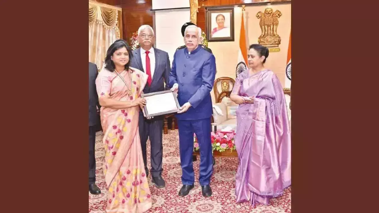 Andhra: निःस्वार्थ मानवीय सेवाओं पर जोर Andhra: निःस्वार्थ मानवीय सेवाओं पर जोर