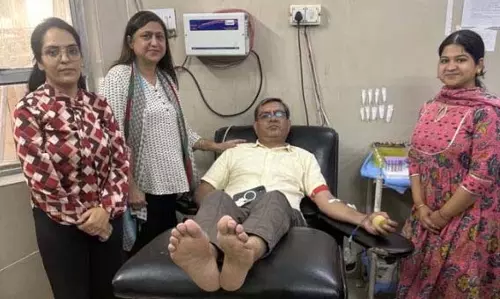 Jammu: विश्व थैलेसीमिया दिवस पर रक्तदान शिविर का आयोजन