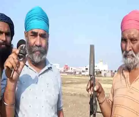 RS Pura में मिला ड्रोन का मलबा RS Pura में मिला ड्रोन का मलबा