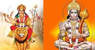 Hanuman व दुर्गा की संयुक्त आराधना का धार्मिक रहस्य Hanuman व दुर्गा की संयुक्त आराधना का धार्मिक रहस्य
