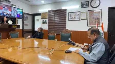 जम्मू-कश्मीर: केंद्रीय मंत्री जितेंद्र सिंह ने उधमपुर, कठुआ और डोडा की स्थिति की समीक्षा की जम्मू-कश्मीर: केंद्रीय मंत्री जितेंद्र सिंह ने उधमपुर, कठुआ और डोडा की स्थिति की समीक्षा की