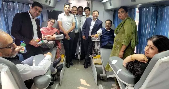 JKHCBAJ ने रक्तदान शिविर का आयोजन किया JKHCBAJ ने रक्तदान शिविर का आयोजन किया