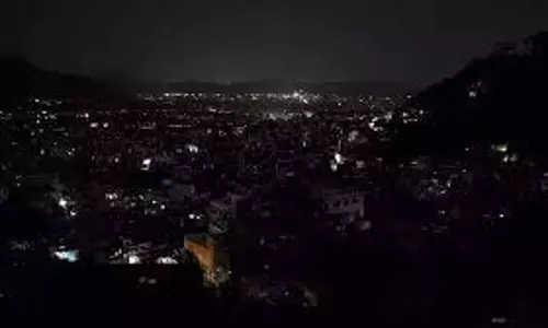 Kashmir में ब्लैकआउट लागू