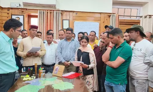 Pangi में करियां के स्थानीय लोग परिसीमन के खिलाफ एकजुट हुए Pangi में करियां के स्थानीय लोग परिसीमन के खिलाफ एकजुट हुए