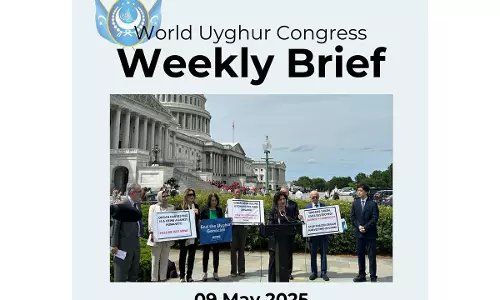 WUC के साप्ताहिक ब्रीफ में चीन के बढ़ते दमन की चेतावनी दी गई WUC के साप्ताहिक ब्रीफ में चीन के बढ़ते दमन की चेतावनी दी गई