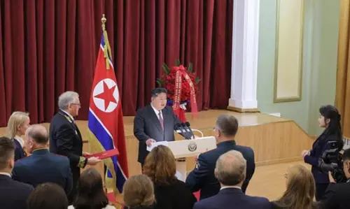 North Korea के किम ने कहा- यूक्रेन के खिलाफ रूस के युद्ध में भागीदारी उचित है