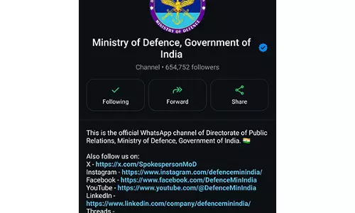 रक्षा मंत्रालय ने नागरिकों से WhatsApp पर फर्जी खबरों से सावधान रहने का किया आग्रह