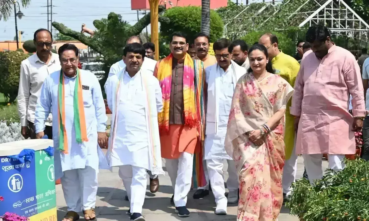 Muzaffarnagar: यूपी भाजपा महामंत्री अमरपाल मौर्य का मूलचंद रिसोर्ट में हुआ अभिनंदन