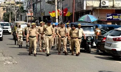 DIG JSK रेंज ने पुराने शहर के इलाकों में सुरक्षा जांच की