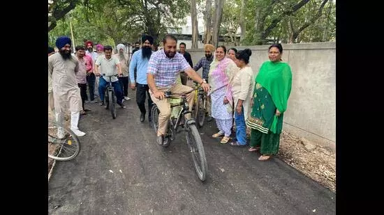 Mohali को मिला पहला साइकिल ट्रैक Mohali को मिला पहला साइकिल ट्रैक