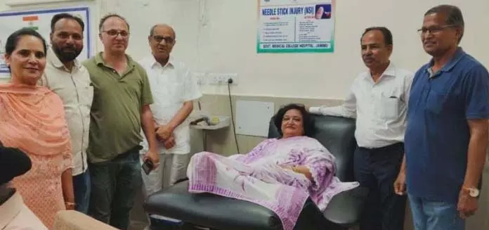 GGF ने रक्तदान शिविर का आयोजन किया GGF ने रक्तदान शिविर का आयोजन किया