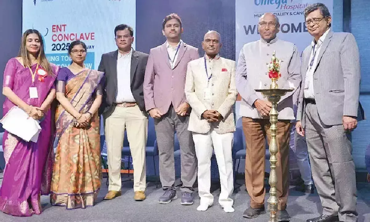 Telangana: दो दिवसीय ईएनटी सम्मेलन आयोजित Telangana: दो दिवसीय ईएनटी सम्मेलन आयोजित