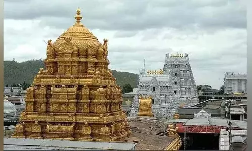 चांदी का दीपक दान, तिरुपति मंदिर में तीन श्रद्धालुओं ने चढ़ाया चांदी का दीपक दान, तिरुपति मंदिर में तीन श्रद्धालुओं ने चढ़ाया