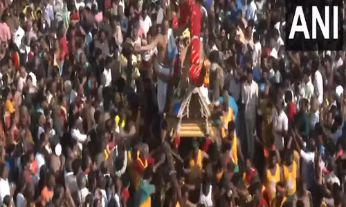 Tamil Nadu: मदुरै में चिथिरई उत्सव मनाया गया