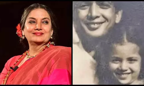 शबाना आज़मी ने पिता कैफ़ी आज़मी को उनकी 23वीं पुण्यतिथि पर श्रद्धांजलि दी