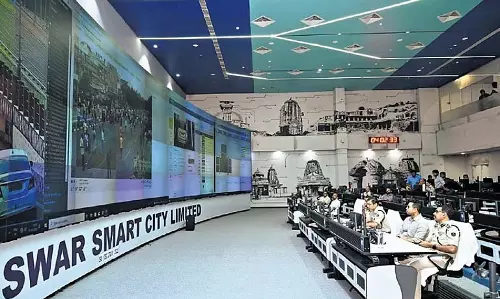 Bhubaneswar में सुरक्षा व्यवस्था को मजबूत करने के लिए एकीकृत कमान एवं नियंत्रण केंद्र की स्थापना Bhubaneswar में सुरक्षा व्यवस्था को मजबूत करने के लिए एकीकृत कमान एवं नियंत्रण केंद्र की स्थापना