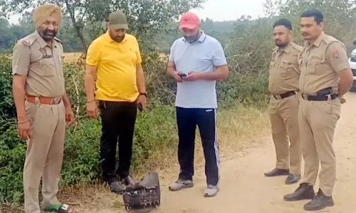 Hoshiarpur जिले के सीकरी गांव के पास ड्रोन गिरा, धूत खुर्द पर मिसाइल