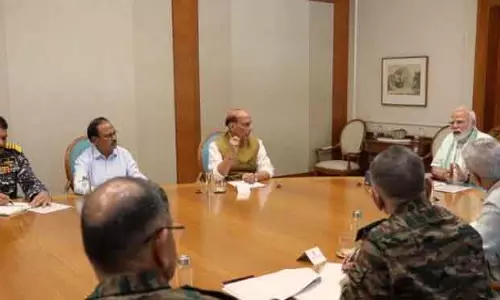 भारत-पाक: प्रधानमंत्री मोदी ने उच्च स्तरीय बैठक की अध्यक्षता की