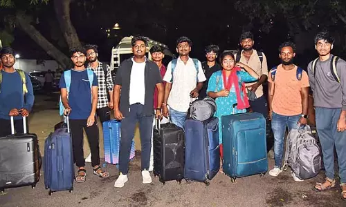 91 राज्य छात्र AP भवन में शामिल हुए