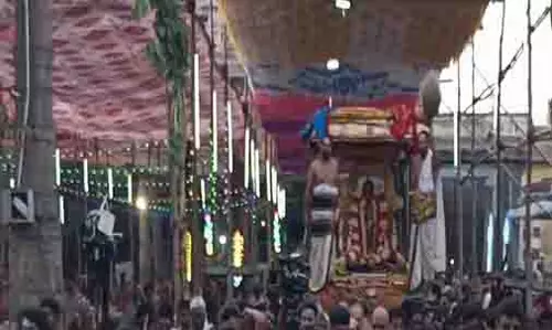 वैकासी ब्रह्मोत्सवम वरदराजा पेरुमल मंदिर में हुआ शुरू