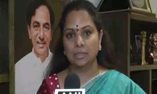 BRS की के कविता ने शत्रुता समाप्ति की सराहना की, अमेरिकी संलिप्तता पर सवाल उठाए BRS की के कविता ने शत्रुता समाप्ति की सराहना की, अमेरिकी संलिप्तता पर सवाल उठाए