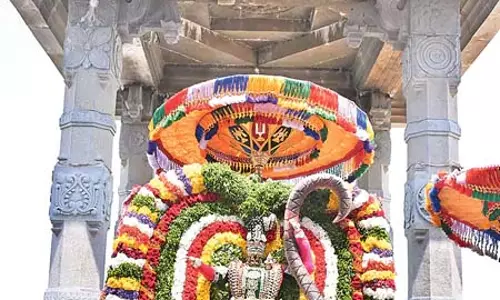 Telangana : भगवान नरसिम्हा का कालिया मर्दन के रूप में प्राकट्य Telangana : भगवान नरसिम्हा का कालिया मर्दन के रूप में प्राकट्य