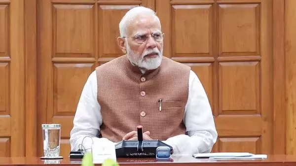 भारत-पाक तनाव के बीच प्रधानमंत्री मोदी आज रात 8 बजे राष्ट्र को संबोधित करेंगे भारत-पाक तनाव के बीच प्रधानमंत्री मोदी आज रात 8 बजे राष्ट्र को संबोधित करेंगे