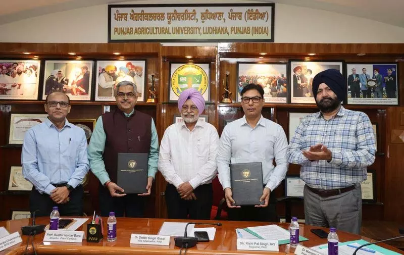 कृषि University और प्रौद्योगिकी संस्थान ने स्मार्ट खेती समझौते पर हस्ताक्षर किए कृषि University और प्रौद्योगिकी संस्थान ने स्मार्ट खेती समझौते पर हस्ताक्षर किए