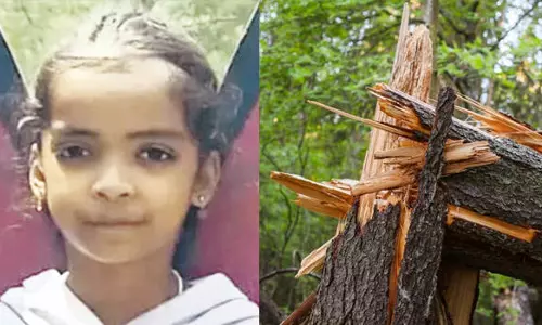 Kerala: पेड़ की गिरती टहनी से भाई को बचाया; आठ साल की बच्ची की दुखद मौत