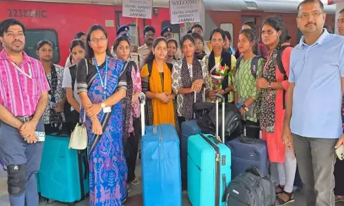 जम्मू से छात्र घर लौटे