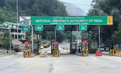Kullu-Manali राजमार्ग पर डोहलुनाला प्लाजा पर टोल वसूली जल्द ही फिर से शुरू होगी Kullu-Manali राजमार्ग पर डोहलुनाला प्लाजा पर टोल वसूली जल्द ही फिर से शुरू होगी