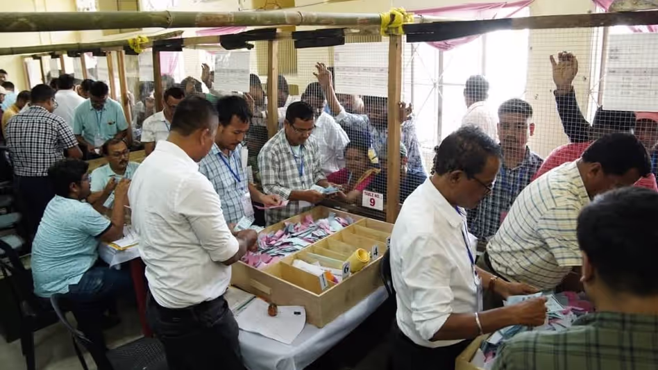 Assam : धेमाजी-सिस्सिबोरगांव में जिला परिषद की दौड़ में भाजपा आगे एजीपी, एजेपी ने बढ़त बनाई Assam : धेमाजी-सिस्सिबोरगांव में जिला परिषद की दौड़ में भाजपा आगे एजीपी, एजेपी ने बढ़त बनाई