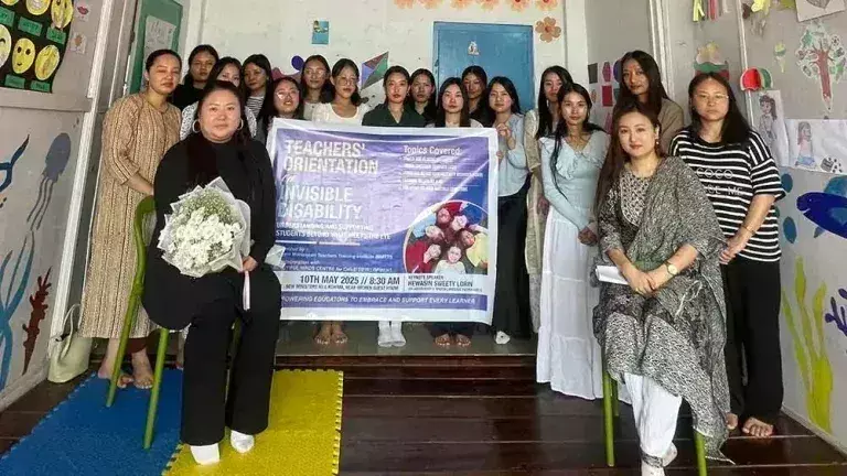 Kohima में स्कूल जाने वाले बच्चों में अदृश्य विकलांगता पर कार्यशाला