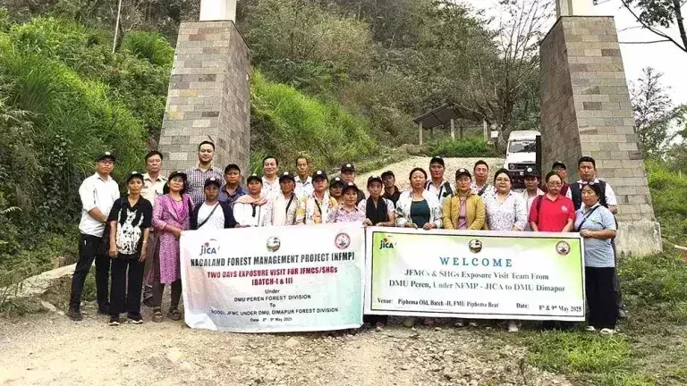 Nagaland : संयुक्त वित्त प्रबंधन समितियों और स्वयं सहायता समूहों के लिए एक्सपोजर यात्रा Nagaland : संयुक्त वित्त प्रबंधन समितियों और स्वयं सहायता समूहों के लिए एक्सपोजर यात्रा
