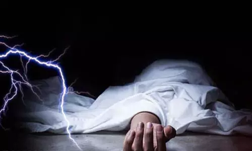गंजम में बिजली गिरने से एक व्यक्ति और उसके पोते की मौत