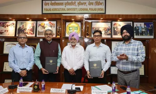 कृषि University और प्रौद्योगिकी संस्थान ने स्मार्ट खेती समझौते पर हस्ताक्षर किए