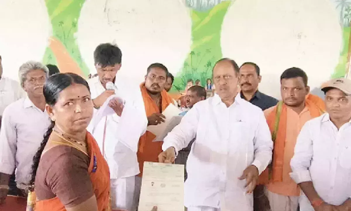 जन कल्याण के लक्ष्य के साथ काम कर रही सरकार: विधायक
